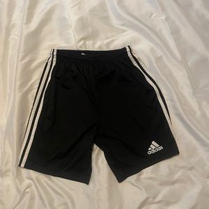 Black adidas shorts